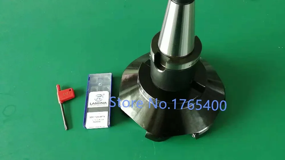Новый BT40 FMB40 M16 держатель + SE KM 45 градусов торцевая фреза резак KM12 160 40 7T 10 шт. | Держатель инструментов -32961624539