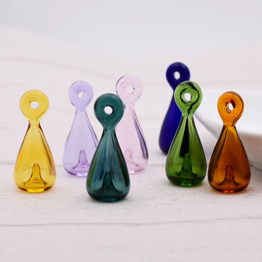 35X Diffuser Perfume Refillable 39*17mm Coloured handmade Essential Oil Aromatherapy Bottle Pendant drop jewelry glass pendant
35X Diffuser Perfume Refillable 39*17mm Coloured handmade Essential Oil Aromatherapy Bottle Pendant drop jewelry glass pendant