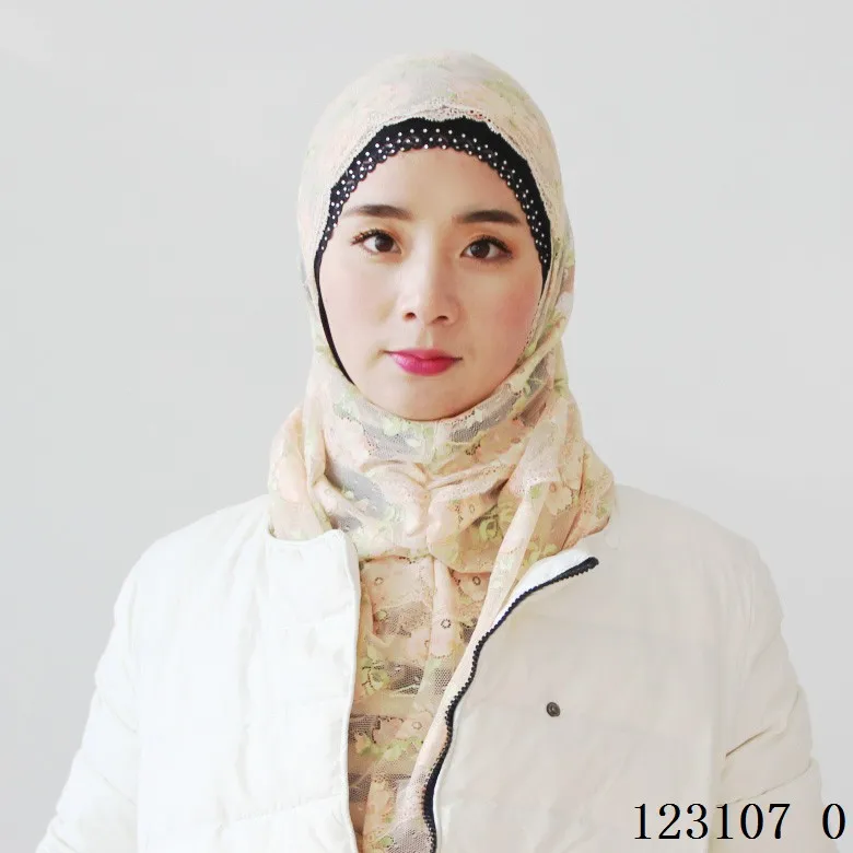 60-80CM Single-layer lace formal women muslim hijab islamic turban hijabs femmes ninja caps muslim head scarfs 5 colors
60-80CM Single-layer lace formal women muslim hijab islamic turban hijabs femmes ninja caps muslim head scarfs 5 colors