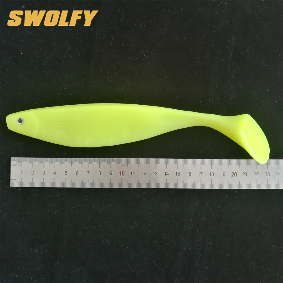 Swolfy 3pcs Big Size Soft Fishing Lure 22cm 71.5g T Tail Fish Bait Swimbait Jig Hook Soft Bait Sea Fishing Lure
Swolfy 3pcs Big Size Soft Fishing Lure 22cm 71.5g T Tail Fish Bait Swimbait Jig Hook Soft Bait Sea Fishing Lure