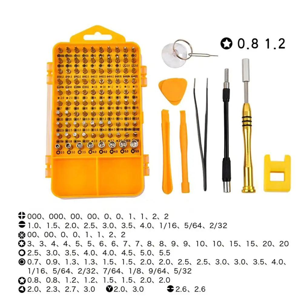 Screwdriver Set 110 in 1 Sets Multi-function Computer PC Mobile Phone Digital Electronic Device Repair Tools Bit Dropshipping
Screwdriver Set 110 in 1 Sets Multi-function Computer PC Mobile Phone Digital Electronic Device Repair Tools Bit Dropshipping
