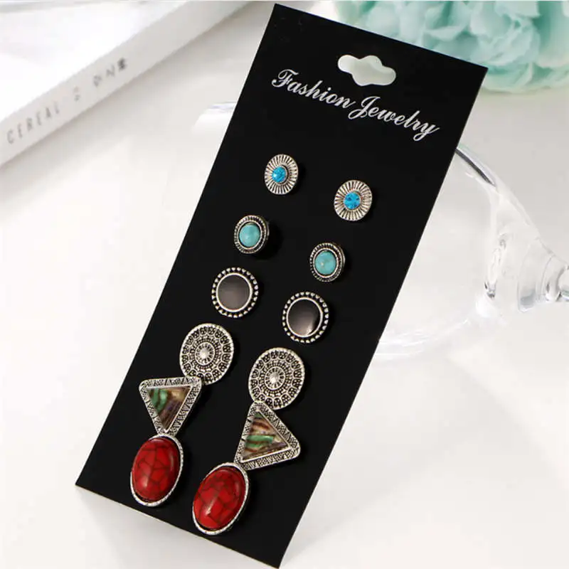 2021 Foreign trade new style restoring ancient ways earring color triangle auger 6 pairs of earring 6 suit combination earring
2021 Foreign trade new style restoring ancient ways earring color triangle auger 6 pairs of earring 6 suit combination earring