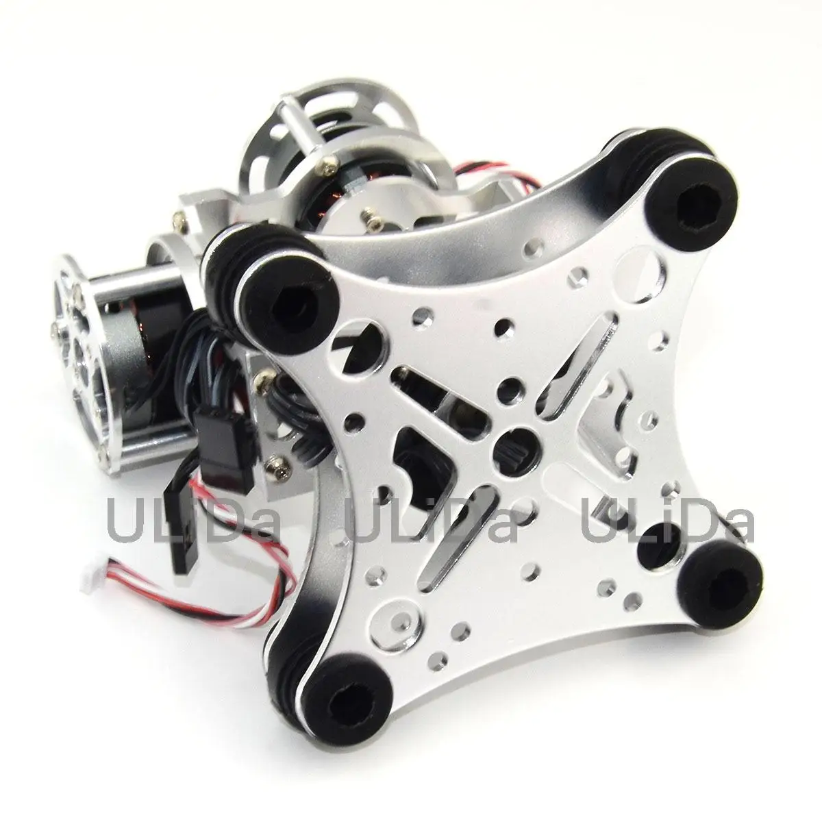 Super Lightweight 3-Axis CNC Alloy Brushless Camera Gimbal Mount Kit /w 2208 2805 Motor for Gopro DJI Phantom 2 3 PTZ
Super Lightweight 3-Axis CNC Alloy Brushless Camera Gimbal Mount Kit /w 2208 2805 Motor for Gopro DJI Phantom 2 3 PTZ