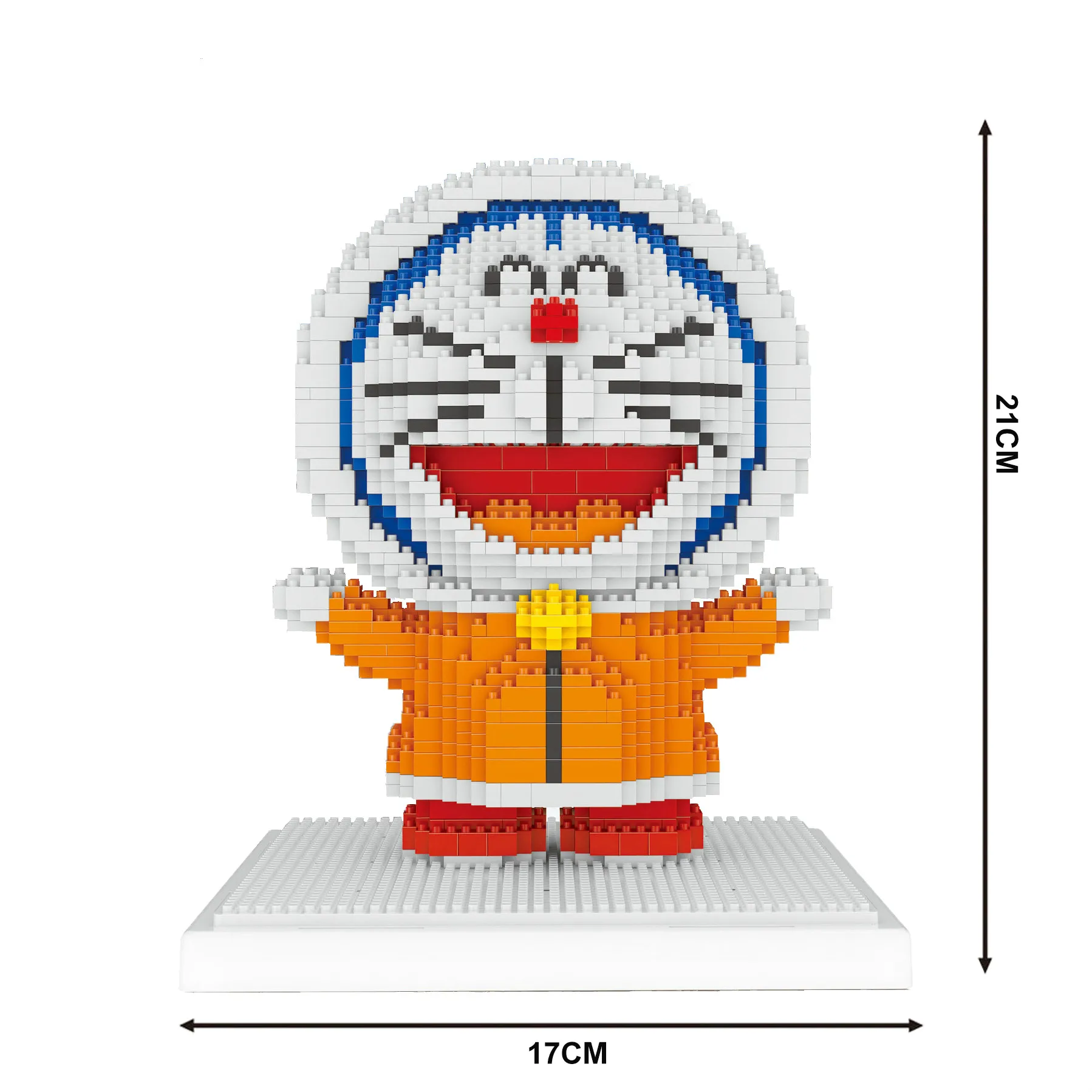Doraemon Model Building Blocks Series Cartoon juguetes Anime Figures Assembled Mini Brick Educational Toys For Kids Gifts
Doraemon Model Building Blocks Series Cartoon juguetes Anime Figures Assembled Mini Brick Educational Toys For Kids Gifts