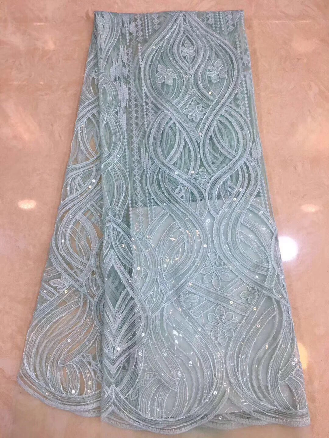 Embroidered tulle fabric for 2018 wedding, new arrival African lace material, pink mesh lace fabric FJ27911
Embroidered tulle fabric for 2018 wedding, new arrival African lace material, pink mesh lace fabric FJ27911