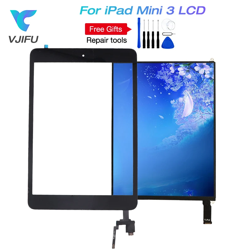 Новый сенсорный экран для iPad Mini 3 A1599 A1600 A1601 сменный ЖК 7 9 дюйма переднее стекло с