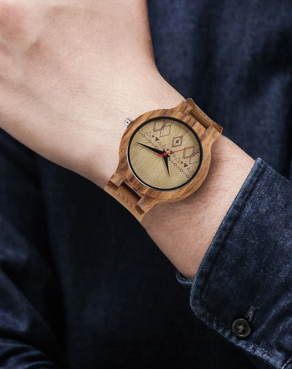 Men Watches Natural Wooden Bamboo Quartz Wrist Watch Creative Pattern Wood Watch With Brown Genuine Leather Strap Relogio Gift
Men Watches Natural Wooden Bamboo Quartz Wrist Watch Creative Pattern Wood Watch With Brown Genuine Leather Strap Relogio Gift