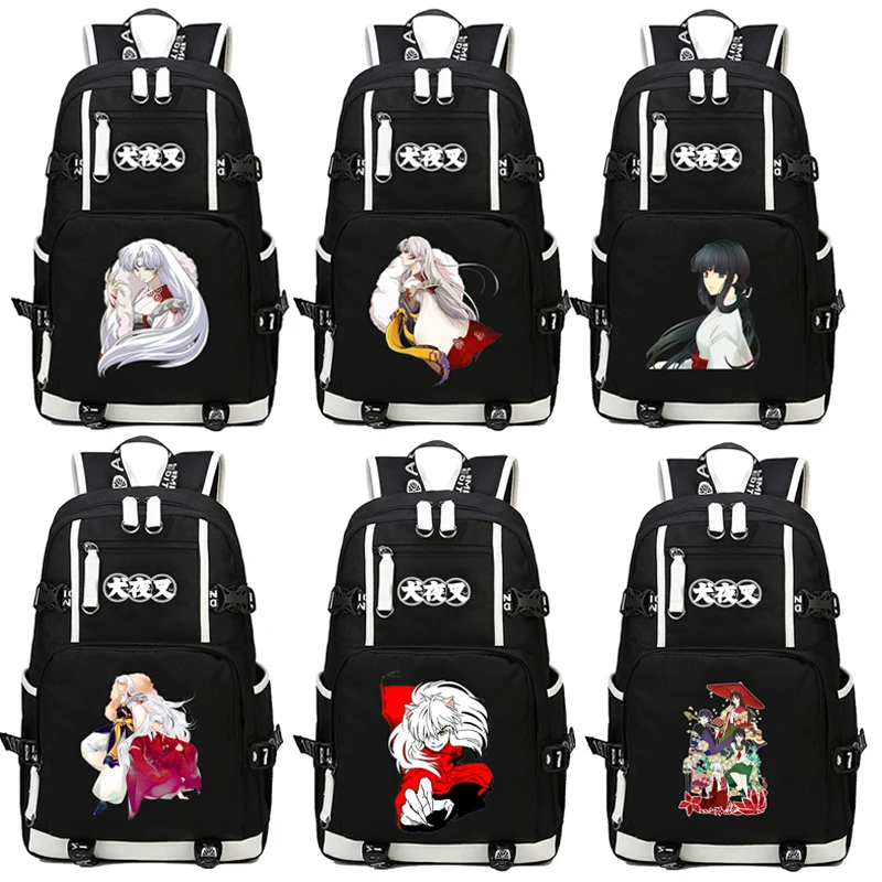 New Anime Inuyasha Backpack School Student Bags Bookbag Satchel Work Leisure Shoulder laptop Travel bags Gift
New Anime Inuyasha Backpack School Student Bags Bookbag Satchel Work Leisure Shoulder laptop Travel bags Gift