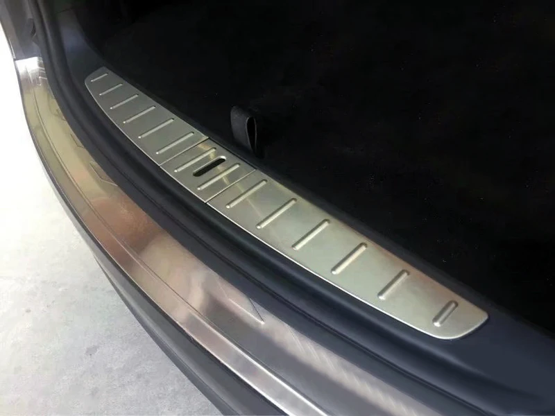 For Tesla Model X 2016 2017 2018 Stainless Steel Accessories Exterior Inner Rear Bumper Plate Cover Trim 3pcs car styling
For Tesla Model X 2016 2017 2018 Stainless Steel Accessories Exterior Inner Rear Bumper Plate Cover Trim 3pcs car styling