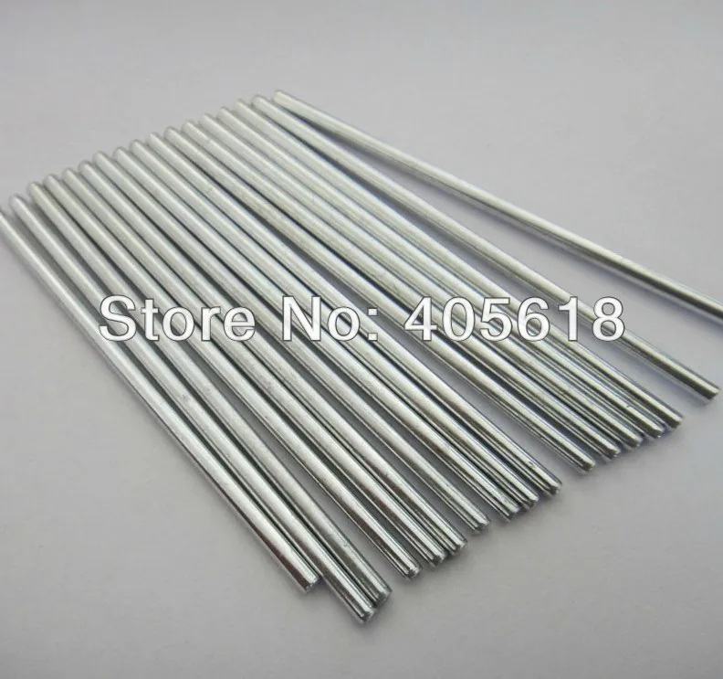 

5pcs 1.5 MM DIA length 100mm Stainless Steel DIY Toys car axle iron bars stick drive rod shaft coupling connecting shaft