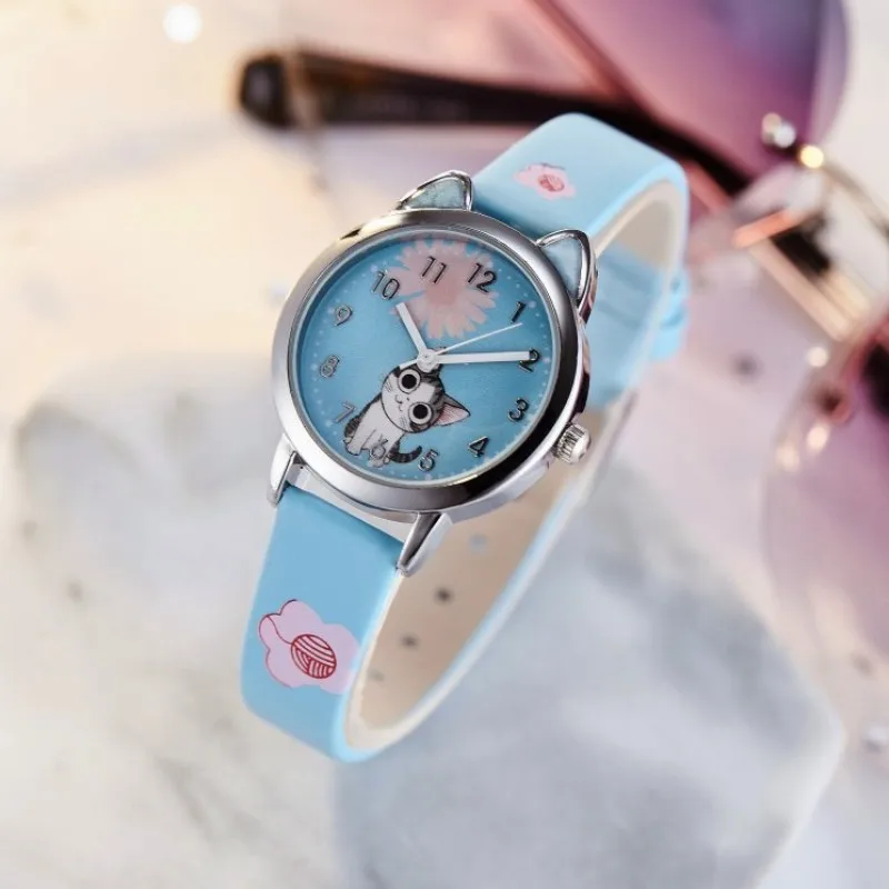 Girls Boys Cute Cats Pattern Kids Watch Women Simple Casual Quartz Watch Ladies Fashion Wristwatches Children Watches Best Gift
Girls Boys Cute Cats Pattern Kids Watch Women Simple Casual Quartz Watch Ladies Fashion Wristwatches Children Watches Best Gift