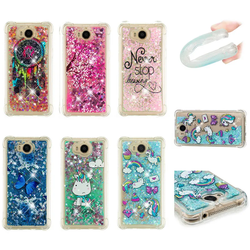 For Huawei Y5 2017 Cute Cartoon Butterfly Unicorn Quicksand Dynamic Liquid Glitter Phone Case for Huawei Y5 Y6 2017 Cases Capa
For Huawei Y5 2017 Cute Cartoon Butterfly Unicorn Quicksand Dynamic Liquid Glitter Phone Case for Huawei Y5 Y6 2017 Cases Capa