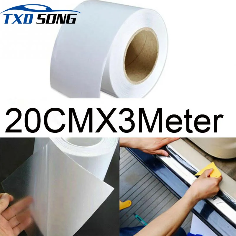 20CM Rhino Skin Sticker Car Bumper Hood Paint Protection Film PVC Vinyl Clear Transparence Film Auto Decal Thickness 0.12mm
20CM Rhino Skin Sticker Car Bumper Hood Paint Protection Film PVC Vinyl Clear Transparence Film Auto Decal Thickness 0.12mm