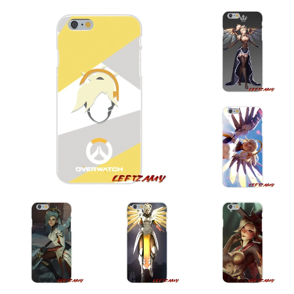Аксессуары для телефонов чехлы samsung Galaxy S3 S4 S5 MINI S6 S7 edge S8 S9 Plus Note 2 3 4 5 8 game Overwatch OW