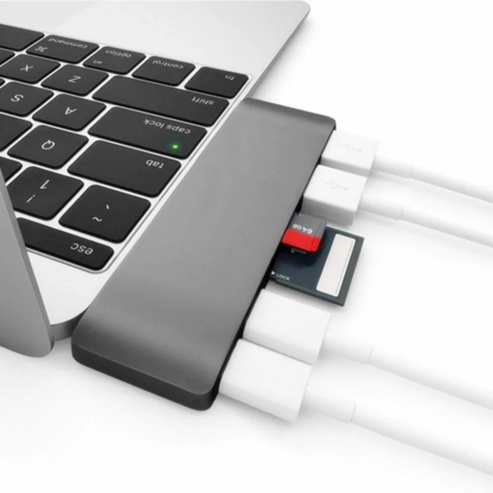 USB-концентратор 6 в 1 два порта USB | Электроника
