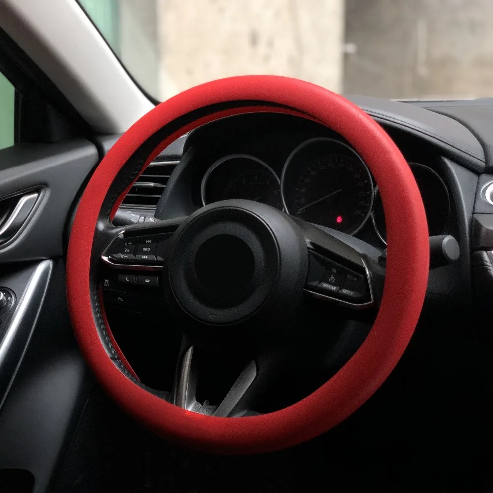 Высококачественный пищевой силиконовый чехол для автомобильного руля противоскользящий для 36-40 см автомобильный Стайлинг руля Бесплатная доставка
Высококачественный пищевой силиконовый чехол для автомобильного руля противоскользящий для 36-40 см автомобильный Стайлинг руля Бесплатная доставка