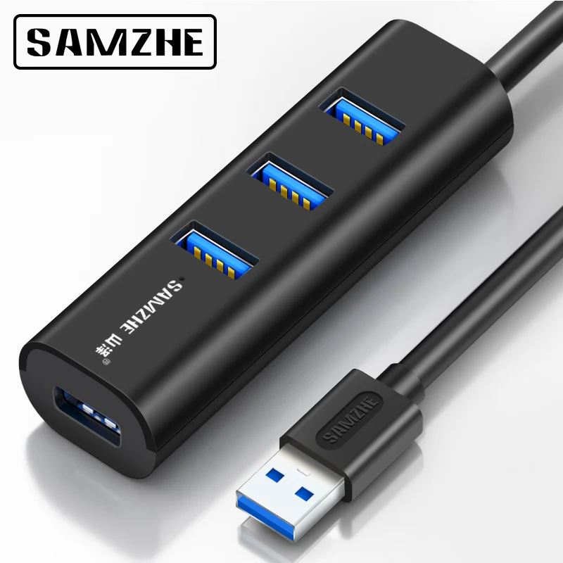 Суперскоростной USB концентратор SAMZHE 3 0 с 4 портами настольный расширение Для iMac