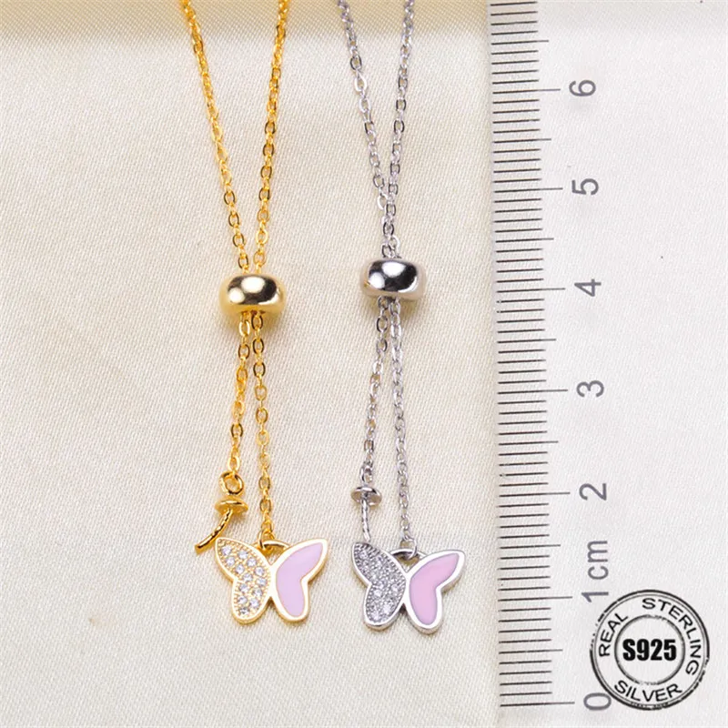 Necklace Pendant Findings S925 Sterling Silver Necklace Chain Settings Jewelry Parts Fittings Jewelry Making Charm Accessories
Necklace Pendant Findings S925 Sterling Silver Necklace Chain Settings Jewelry Parts Fittings Jewelry Making Charm Accessories