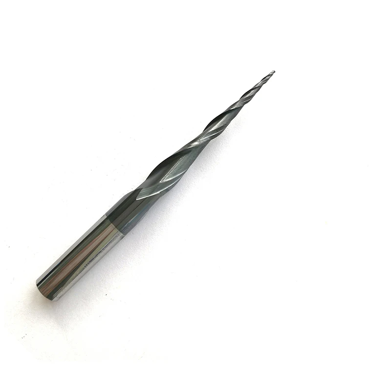 1pc HRC55 R0.5*D8*45*85L*2F Tungsten solid carbide Coated Tapered Ball Nose End Mills taper and cone endmills
1pc HRC55 R0.5*D8*45*85L*2F Tungsten solid carbide Coated Tapered Ball Nose End Mills taper and cone endmills