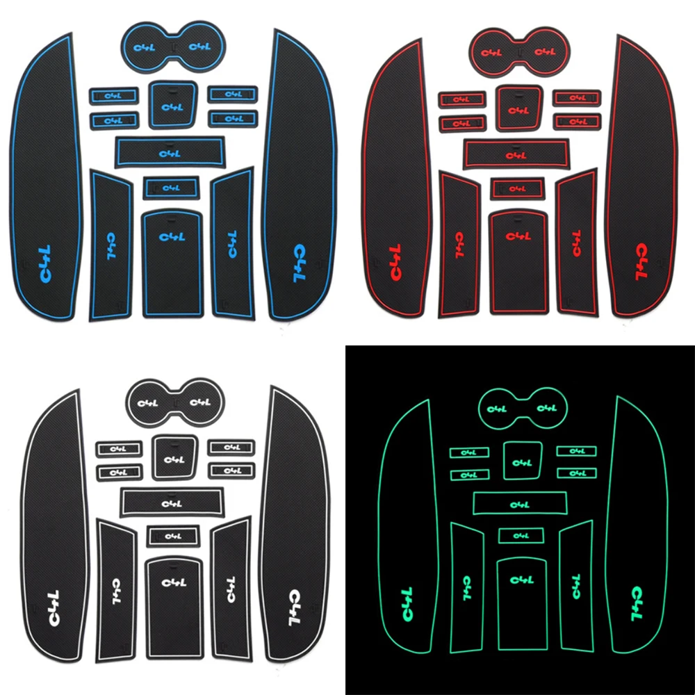 Anti Slip 13pcs Car Door Slot Latex Groove Mat Interior Cup Cushion Fit for 2016 Citroen C4L Car Styling
Anti Slip 13pcs Car Door Slot Latex Groove Mat Interior Cup Cushion Fit for 2016 Citroen C4L Car Styling