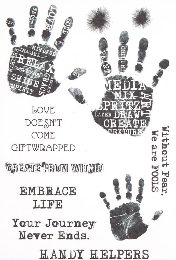 Hand stamp Clear Stamp for Scrapbooking Transparent Silicone Rubber DIY Photo Album Decor A130
Hand stamp Clear Stamp for Scrapbooking Transparent Silicone Rubber DIY Photo Album Decor A130