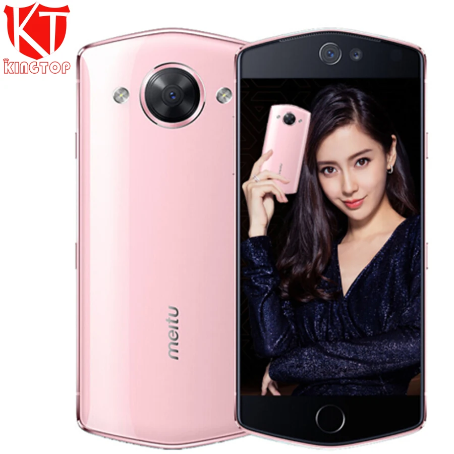 Оригинальный мобильный телефон Meitu M8S 5 2 "21.0MP задняя камера 4 Гб ОЗУ 64 ПЗУ MT6799X Deca