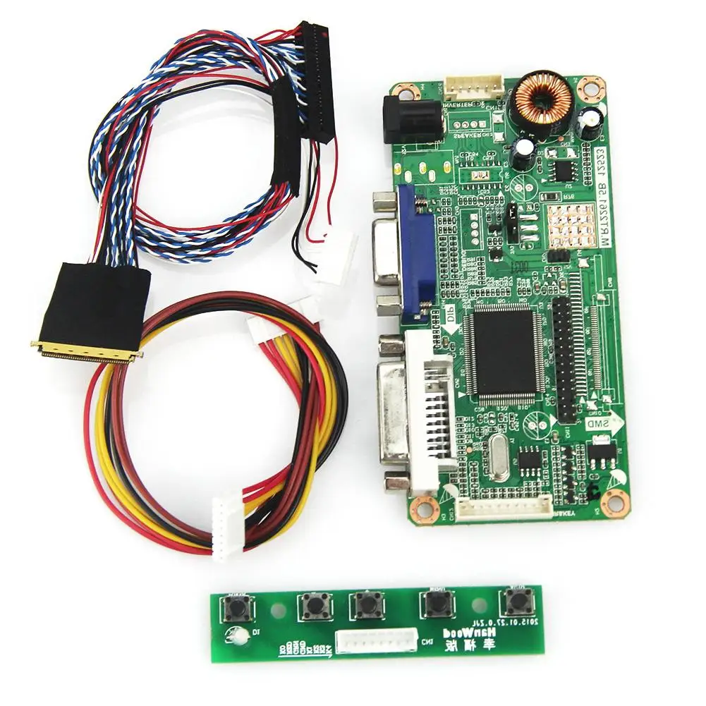 For LP156WH3(TL)(A2) (VGA+DVI) M.RT2261 M.RT2281 LCD/LED Controller Driver Board LVDS Monitor Reuse Laptop 1366x768
For LP156WH3(TL)(A2) (VGA+DVI) M.RT2261 M.RT2281 LCD/LED Controller Driver Board LVDS Monitor Reuse Laptop 1366x768