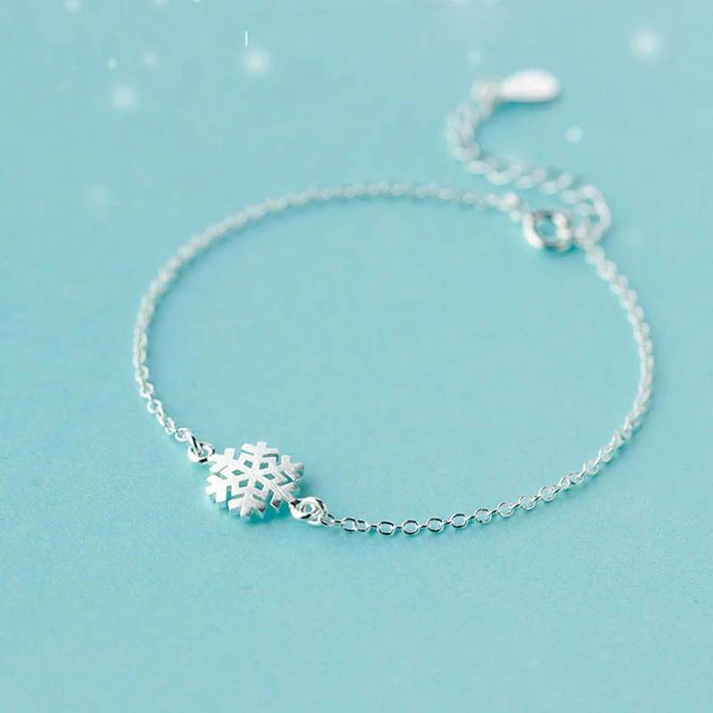 La Monada Hot Sales 925 Sterling Silver Snowflake Lovely Infinity Charm Bracelets Bangles For Womens Girls Fashion Jewelry Gift
La Monada Hot Sales 925 Sterling Silver Snowflake Lovely Infinity Charm Bracelets Bangles For Womens Girls Fashion Jewelry Gift