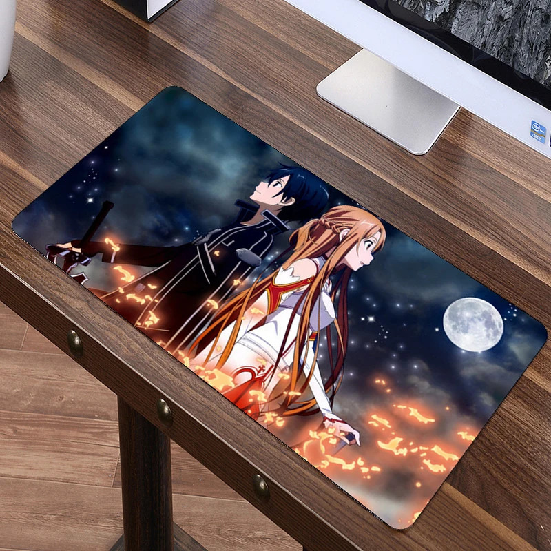 SIANCS 60x30cm Sword Art Online Mouse pad Anime Sexy XL Large Fashion Mousepad For Speed Gamer Laptop Rubber Notebook mat
SIANCS 60x30cm Sword Art Online Mouse pad Anime Sexy XL Large Fashion Mousepad For Speed Gamer Laptop Rubber Notebook mat