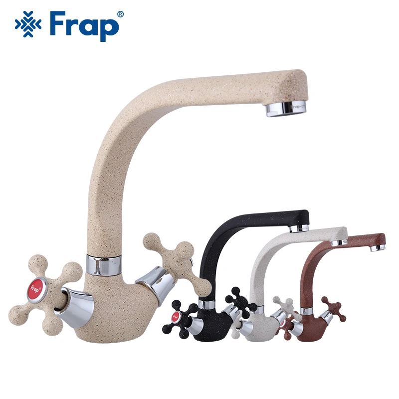 Frap Spray Painting Kitchen Faucet Sink Cold And Hot Water Mixer Tap Double Handle 360 Rotation Tapware Torneira Cozinha F5408
Frap Spray Painting Kitchen Faucet Sink Cold And Hot Water Mixer Tap Double Handle 360 Rotation Tapware Torneira Cozinha F5408