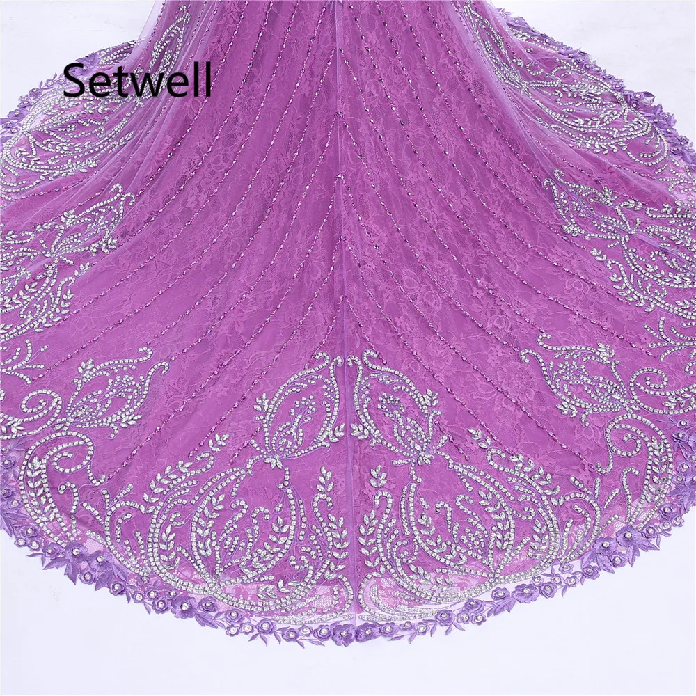 Setwell Luxury Applique Beading Evening Dresses Scoop Illusion Backless Evening Gown Long Sweep Train Mermaid Prom Dress
Setwell Luxury Applique Beading Evening Dresses Scoop Illusion Backless Evening Gown Long Sweep Train Mermaid Prom Dress