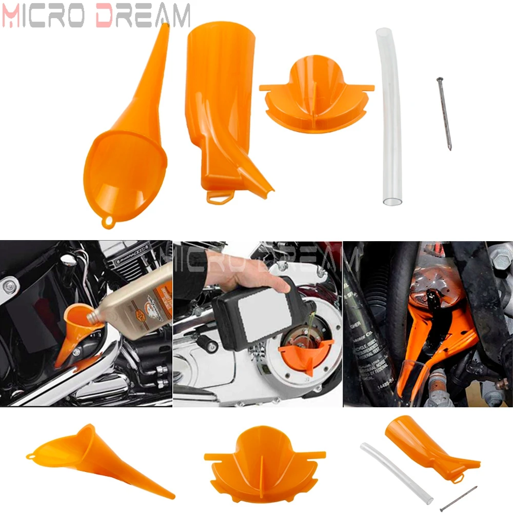 Orange Drip-Free Primary Case Oil Fill Funnel Re-usable Oil Filter Funnel For Harley Softail Touring Glide Dyna XR Sportster XL
Orange Drip-Free Primary Case Oil Fill Funnel Re-usable Oil Filter Funnel For Harley Softail Touring Glide Dyna XR Sportster XL