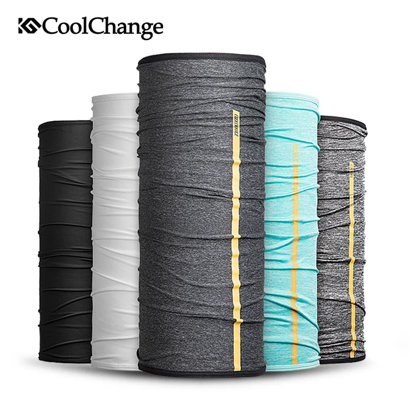 CoolChange велосипедный шарф летняя ткань со льдом анти УФ головной убор Дышащая MTB
