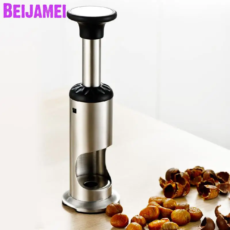 BEIJAMEI Portable Stainless Steel Household Chestnut Opener Peeling Small Chestnut Open Shell Peeling Tool
BEIJAMEI Portable Stainless Steel Household Chestnut Opener Peeling Small Chestnut Open Shell Peeling Tool
