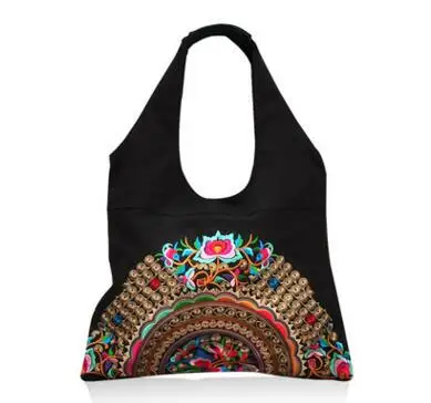 Fashion National Embroidery Shopping Casual Totes!Hot Bohemian Floral Embroidered Women Shoulder&Crossbody bags Vintage Carrier | Багаж и