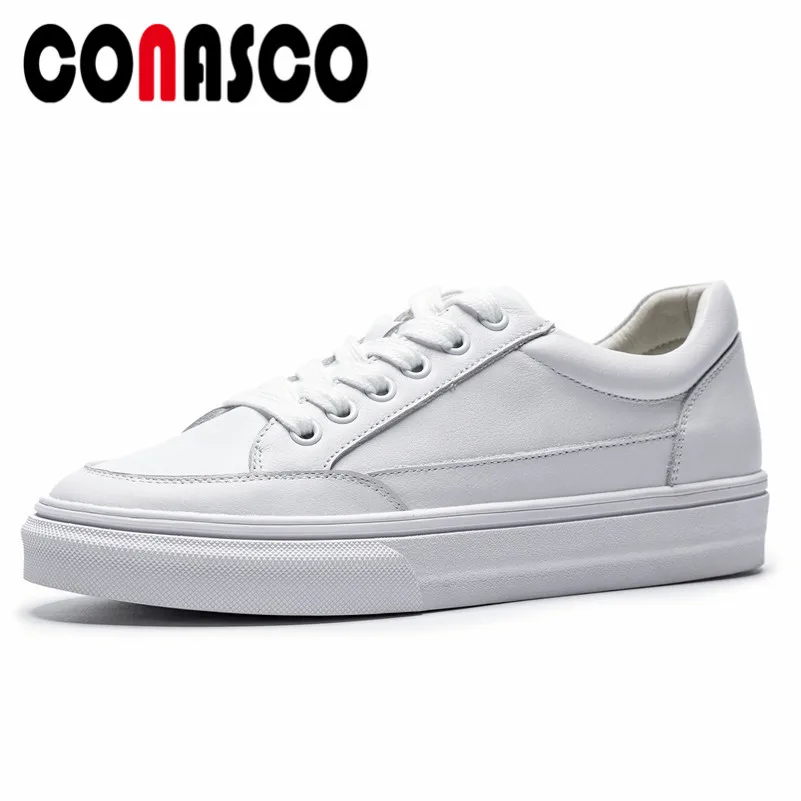 CONASCO Brand Women Flats Heels Round Toe Genuine Leather Shoes Lace Up Breathable Sneakers Ladies Spring New Sport Shoes Woman
CONASCO Brand Women Flats Heels Round Toe Genuine Leather Shoes Lace Up Breathable Sneakers Ladies Spring New Sport Shoes Woman