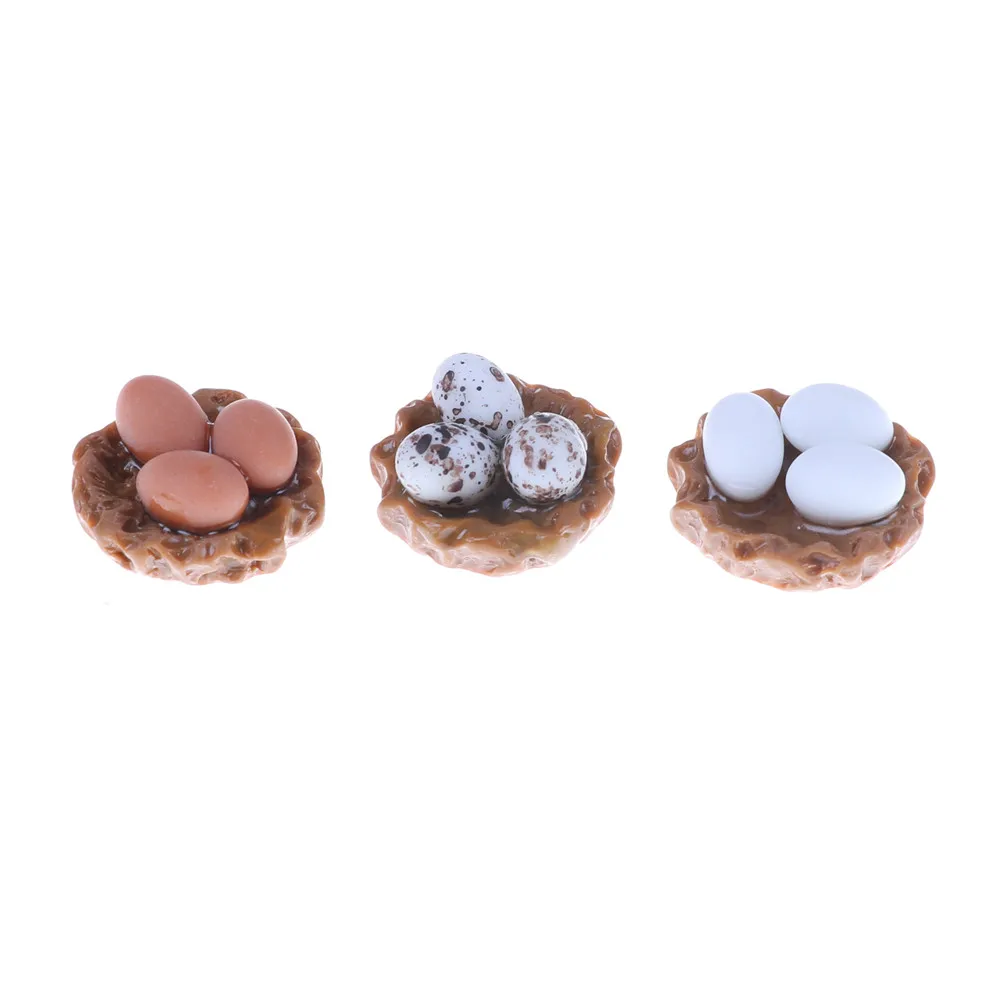 2Pcs/lot Newest MINI dollhouse miniature A basket of eggs mini furniture accessories hot sale