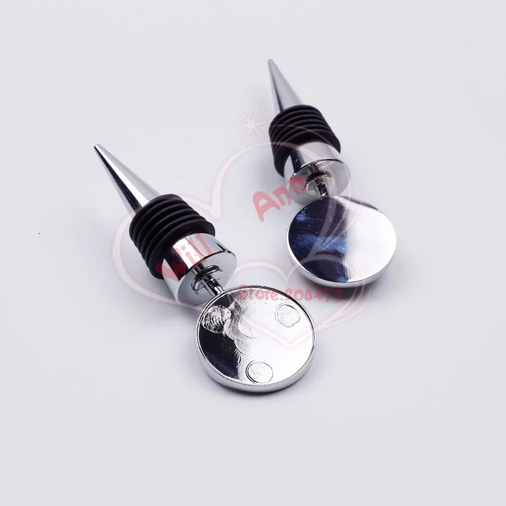 30PCS Blank Metal Wine Bottle Stopper for DIY Crystal Dome Cabochones Accessory
30PCS Blank Metal Wine Bottle Stopper for DIY Crystal Dome Cabochones Accessory