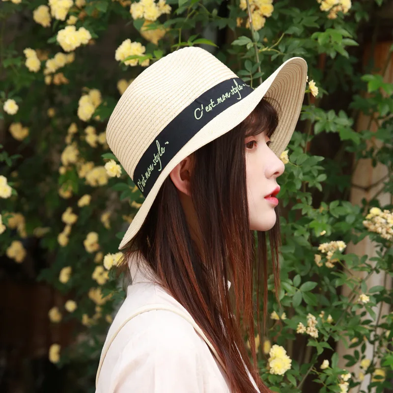 Fashion Wide Brim Straw hats for Man Women Jazz Holiday Beach Summer Sun Hat Unisex Linen Trilby Cap Sombreros Hombre Ver
Fashion Wide Brim Straw hats for Man Women Jazz Holiday Beach Summer Sun Hat Unisex Linen Trilby Cap Sombreros Hombre Ver