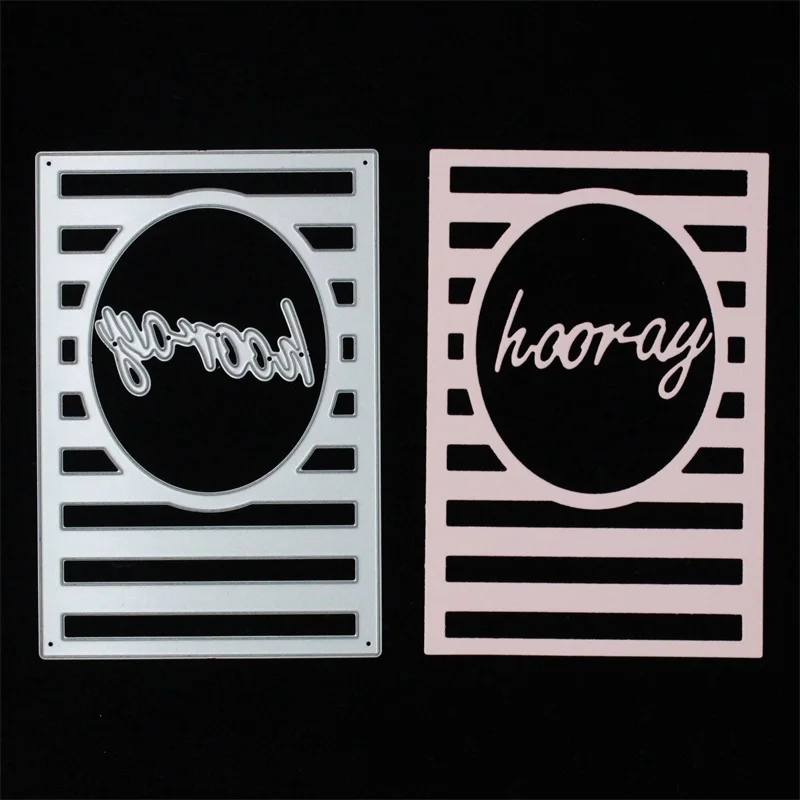 KSCRAFT Hooray Metal Cutting Dies Stencils for DIY Scrapbooking/photo album Decorative Embossing DIY Paper Cards
KSCRAFT Hooray Metal Cutting Dies Stencils for DIY Scrapbooking/photo album Decorative Embossing DIY Paper Cards