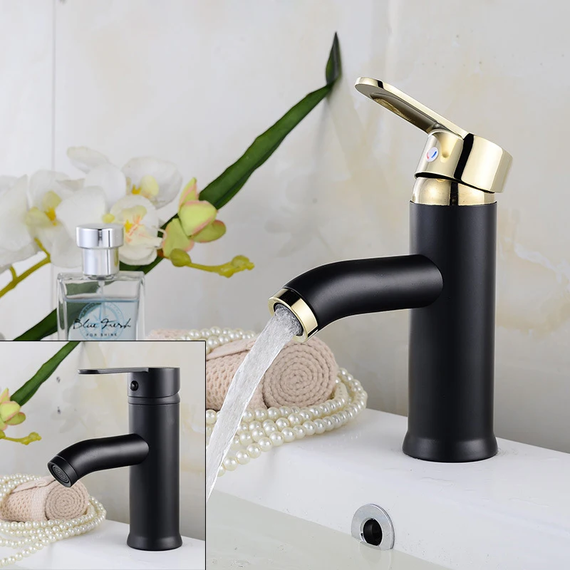 Black Matte Bathroom Basin Faucet Stainless Steel Paint Washbasin Sink Water Faucet Hot And Cold Water Mixer Tap Single Handle
Black Matte Bathroom Basin Faucet Stainless Steel Paint Washbasin Sink Water Faucet Hot And Cold Water Mixer Tap Single Handle