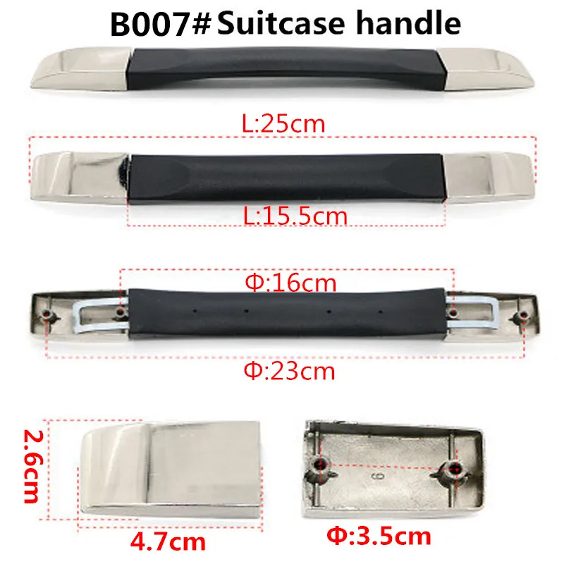 Replacement Trolley Luggage accessories Telescopic Repair Luggage Parts Handle Hardware Accessories Trolley Suitcase Handle Grip
Replacement Trolley Luggage accessories Telescopic Repair Luggage Parts Handle Hardware Accessories Trolley Suitcase Handle Grip