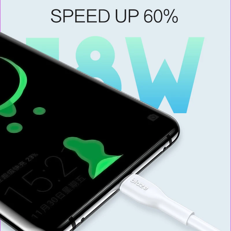 Usb-кабель Biaze 5A type C для Xiaomi USB 3 1 провод быстрой зарядки зарядный кабель телефона