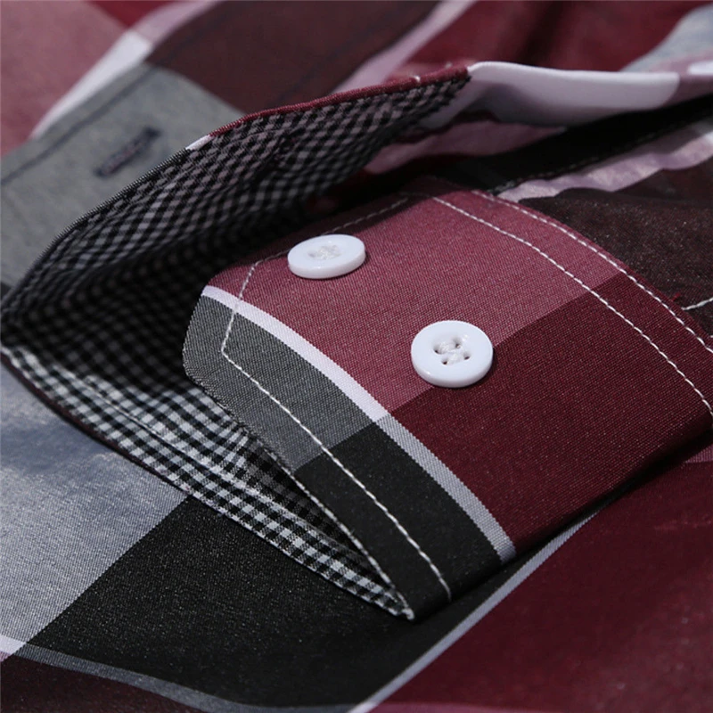 Luxury Mens Classic Plaid Shirts Male Long Sleeve Shirt Formal Casual Smart Slim Fit Stylish Tops Shirt Man
Luxury Mens Classic Plaid Shirts Male Long Sleeve Shirt Formal Casual Smart Slim Fit Stylish Tops Shirt Man