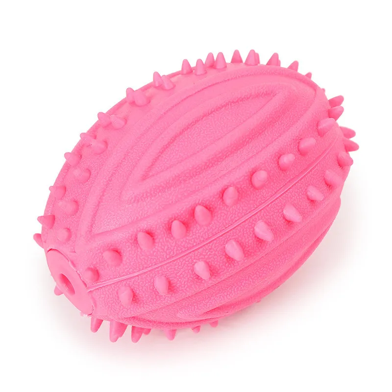 Soft Rubber Rugby Shape Ball Dog Toy Ellipse Shape Bite Resistant Tooth Cleaning Training Toy Chew Ball Pet Toys Pet Supplies
Soft Rubber Rugby Shape Ball Dog Toy Ellipse Shape Bite Resistant Tooth Cleaning Training Toy Chew Ball Pet Toys Pet Supplies