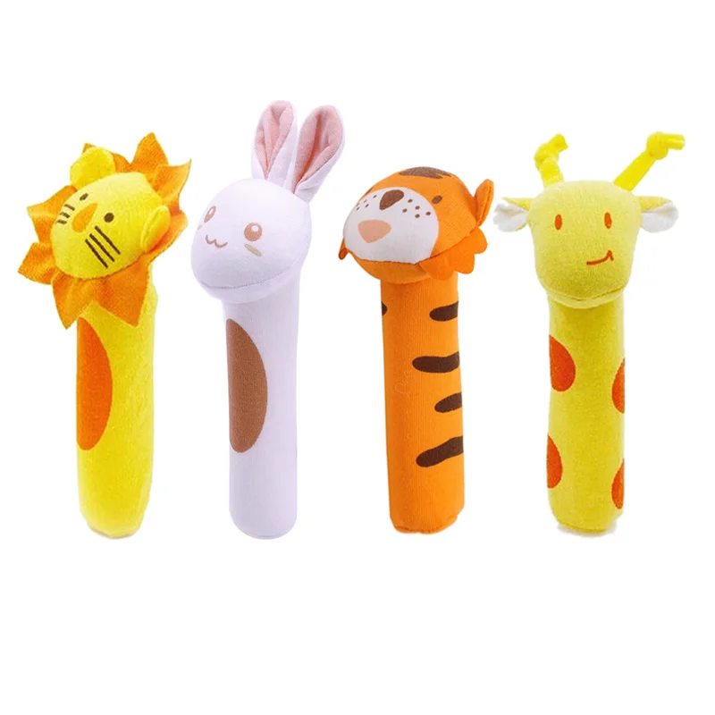 Kids Baby Funny Toys Cartoon Animal Hand Bells Plush Baby Toy Dolls Toys for Children Newbrons Animal Shaped Cartoon Rattle
Kids Baby Funny Toys Cartoon Animal Hand Bells Plush Baby Toy Dolls Toys for Children Newbrons Animal Shaped Cartoon Rattle
