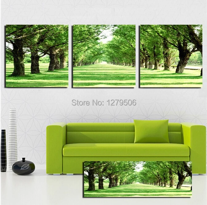 3 piece tree road Abstract oil painting Decorative Picture Living Room Paint Beautiful Superb Canvas Print Wall Art Green Tree
3 piece tree road Abstract oil painting Decorative Picture Living Room Paint Beautiful Superb Canvas Print Wall Art Green Tree