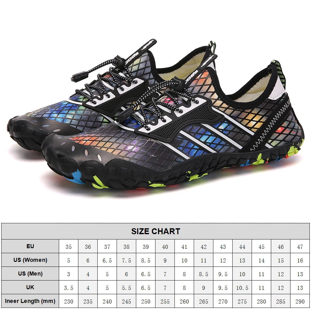 Unisex Non-slip sneakers Men Women Camping Beach Shoes Summer Swimming Water Aqua Shoes Adult Flat Soft Walking Diving Shoes
Unisex Non-slip sneakers Men Women Camping Beach Shoes Summer Swimming Water Aqua Shoes Adult Flat Soft Walking Diving Shoes