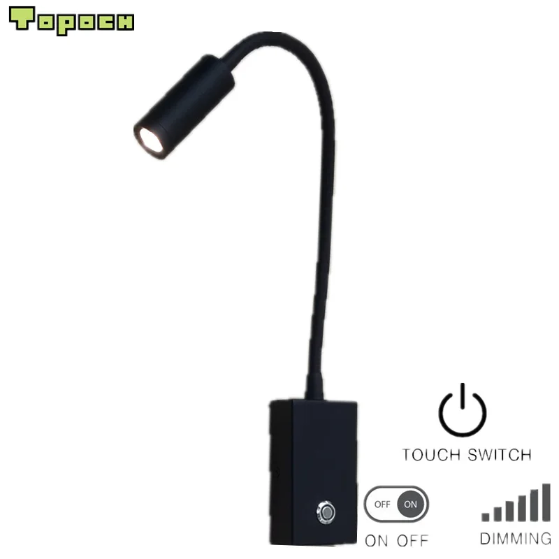 Topoch Bedroom Side Lamps Wall Mount Touch ON/OFF/Dimmer Switch Position Adjustable Inbuilt Driver Narrow Beam for Room Van Boat
Topoch Bedroom Side Lamps Wall Mount Touch ON/OFF/Dimmer Switch Position Adjustable Inbuilt Driver Narrow Beam for Room Van Boat