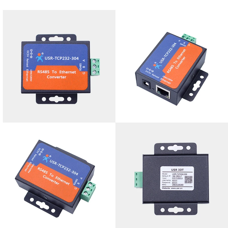 Serial RS485 to Ethernet Converter TCP Server can realize Transparent Transmission integrated TCP/IP for Real-time data Logger
Serial RS485 to Ethernet Converter TCP Server can realize Transparent Transmission integrated TCP/IP for Real-time data Logger